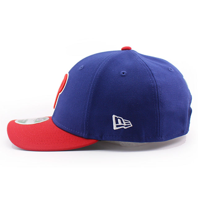 ニューエラ 9FORTY M-CROWN スナップバック フィラデルフィア フィリーズ MLB ON-FIELD AUTHENTIC PLAYER REPLICA SNAPBACK CAP BLUE-BURGUNDY