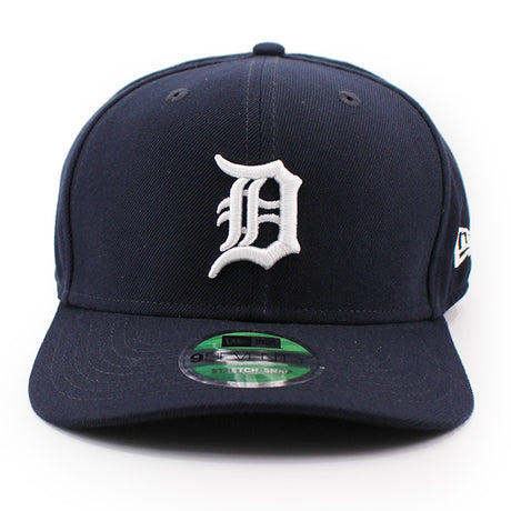 ニューエラ キャップ 9SEVENTY ストレッチ スナップバック デトロイト タイガース MLB PLAYER REPLICA STRETCH SNAPBACK CAP NAVY