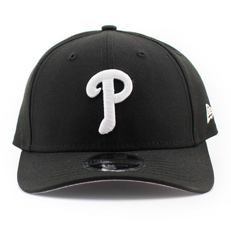 ニューエラ 9FORTY M-CROWN スナップバック フィラデルフィア フィリーズ MLB SNAPBACK CAP BLACK-WHITE