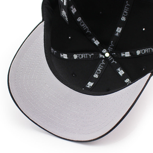 ニューエラ 9FORTY M-CROWN スナップバック フィラデルフィア フィリーズ MLB SNAPBACK CAP BLACK-WHITE