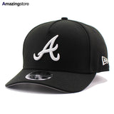 ニューエラ 9FORTY M-CROWN A-FRAME スナップバック アトランタ ブレーブス MLB SNAPBACK CAP BLACK