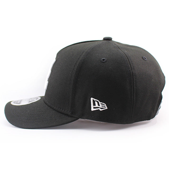 ニューエラ 9FORTY M-CROWN A-FRAME スナップバック アトランタ ブレーブス MLB SNAPBACK CAP BLACK
