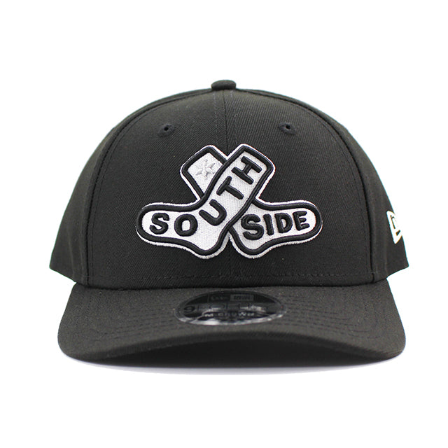シティコネクト ニューエラ キャップ スナップバック 9FORTY M-CROWN シカゴ ホワイトソックス MLB CITY CONNECT SNAPBACK CAP BLACK