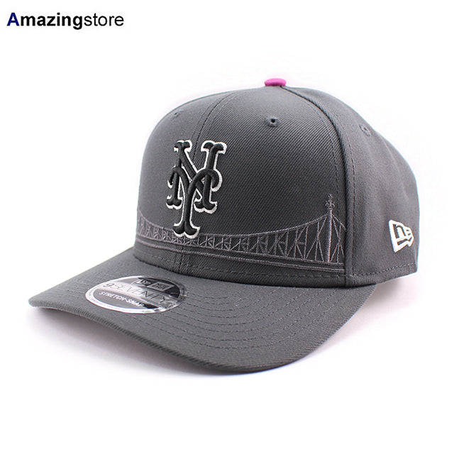 ニューエラ キャップ 9SEVENTY ストレッチ スナップバック ニューヨーク メッツ MLB CITY CONNECT STRETCH SNAPBACK CAP CHARCOAL