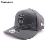 ニューエラ キャップ 9SEVENTY ストレッチ スナップバック ニューヨーク メッツ MLB CITY CONNECT STRETCH SNAPBACK CAP CHARCOAL