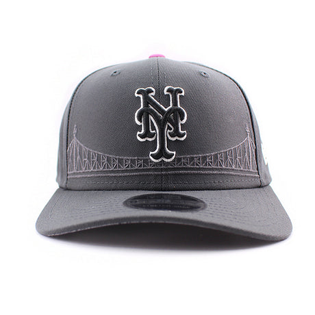ニューエラ キャップ 9SEVENTY ストレッチ スナップバック ニューヨーク メッツ MLB CITY CONNECT STRETCH SNAPBACK CAP CHARCOAL