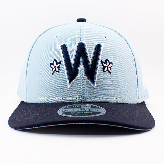 ニューエラ キャップ スナップバック 9FORTY M-CROWN ワシントン ナショナルズ 2025 MLB CITY CONNECT SNAPBACK CAP BLUE NAVY