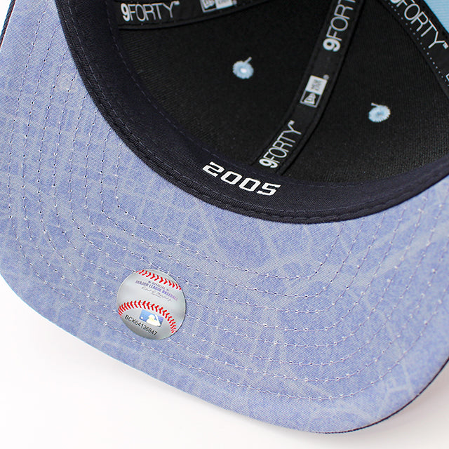 ニューエラ キャップ スナップバック 9FORTY M-CROWN ワシントン ナショナルズ 2025 MLB CITY CONNECT SNAPBACK CAP BLUE NAVY