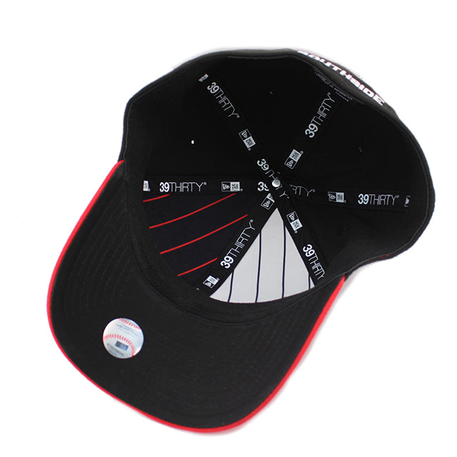 シティコネクト ニューエラ キャップ 39THIRTY シカゴ ホワイトソックス MLB CITY CONNECT ALTERNATE FLEX FIT CAP BLACK-RED
