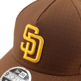 ニューエラ 9FORTY M-CROWN スナップバック サンディエゴ パドレス MLB RIPSTOP SOFT SNAPBACK CAP BROWN