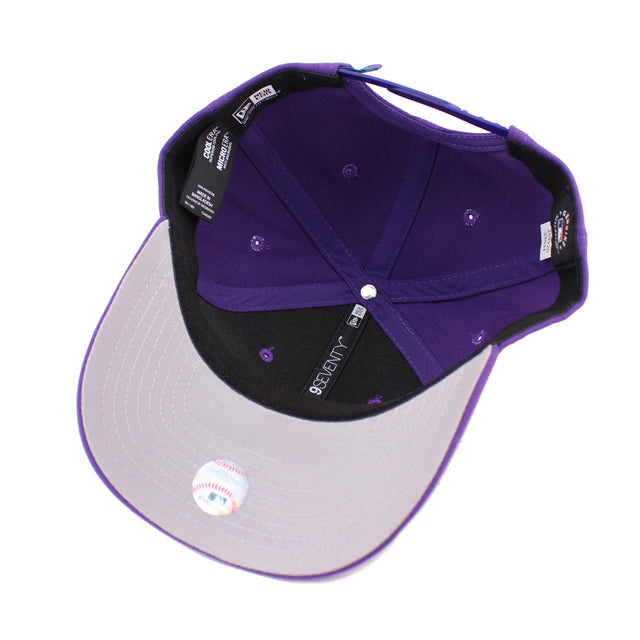 シティコネクト ニューエラ キャップ 9SEVENTY アリゾナ ダイヤモンドバックス MLB CITY CONNECT STRETCH SNAPBACK CAP PURPLE