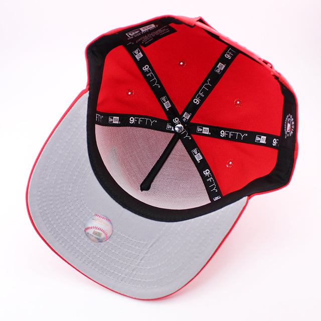ニューエラ キャップ 9FIFTY スナップバック シカゴ ホワイトソックス 2025 MLB CITY CONNECT A-FRAME SNAPBACK CAP RED