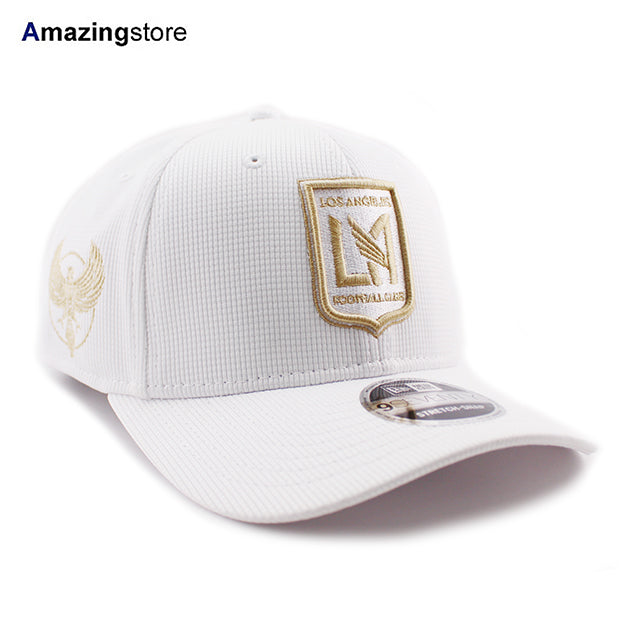 ニューエラ キャップ 9SEVENTY ストレッチ スナップバック ロサンゼルス FC MLS STRETCH SNAPBACK CAP WHITE