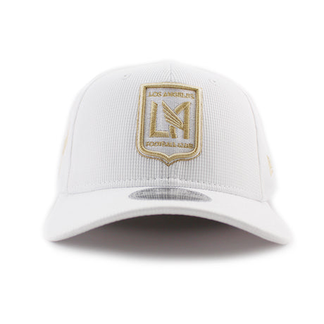 ニューエラ キャップ 9SEVENTY ストレッチ スナップバック ロサンゼルス FC MLS STRETCH SNAPBACK CAP WHITE