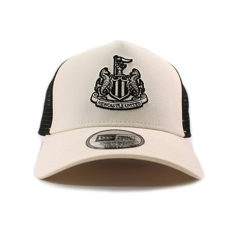 ニューエラ キャップ メッシュキャップ ニューカッスル ユナイテッドFC PREMIER LEAGUE SEASONAL TRUCKER MESH CAP CREAM