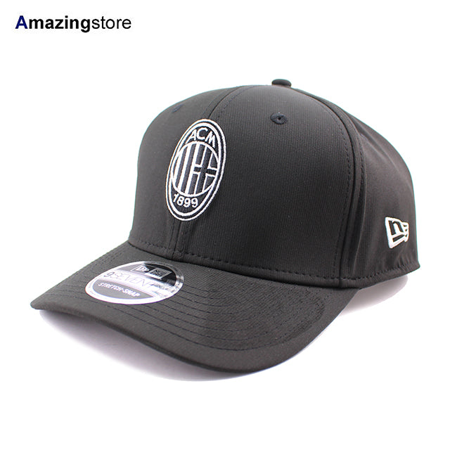 ニューエラ キャップ 9SEVENTY ストレッチ スナップバック ACミラン SERIA A RECYCLED STRETCH SNAPBACK CAP BLACK