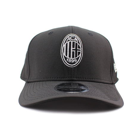 ニューエラ キャップ 9SEVENTY ストレッチ スナップバック ACミラン SERIA A RECYCLED STRETCH SNAPBACK CAP BLACK