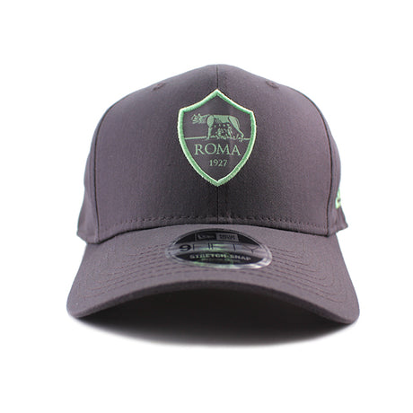 ニューエラ キャップ 9FIFTY ストレッチ スナップバック ASローマ SERIA A SEASONAL POP STRETCH SNAPBACK CAP GRAPHITE