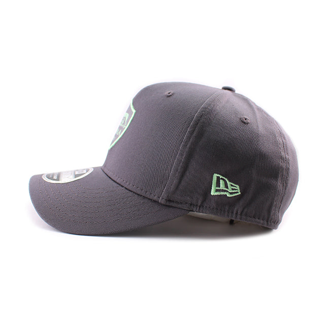 ニューエラ キャップ 9FIFTY ストレッチ スナップバック ASローマ SERIA A SEASONAL POP STRETCH SNAPBACK CAP GRAPHITE