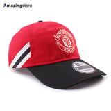 ニューエラ キャップ 9TWENTY マンチェスター ユナイテッドFC PREMIER LEAGUE BAR STRIPE STRAPBACK CAP RED BLACK