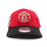 ニューエラ キャップ 9TWENTY マンチェスター ユナイテッドFC PREMIER LEAGUE BAR STRIPE STRAPBACK CAP RED BLACK