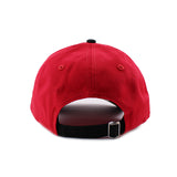 ニューエラ キャップ 9TWENTY マンチェスター ユナイテッドFC PREMIER LEAGUE BAR STRIPE STRAPBACK CAP RED BLACK