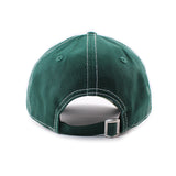 ニューエラ キャップ 9FORTY ストラップバック マンチェスター ユナイテッド FC PREMIER LEAGUE CONTRAST STITCH STRAPBACK CAP DARK GREEN