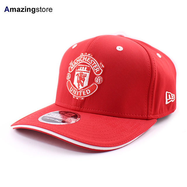 ニューエラ キャップ 9SEVENTY ストレッチ スナップバック マンチェスター ユナイテッドFC PREMIER LEAGUE RECYCLED STRETCH SNAPBACK CAP RED