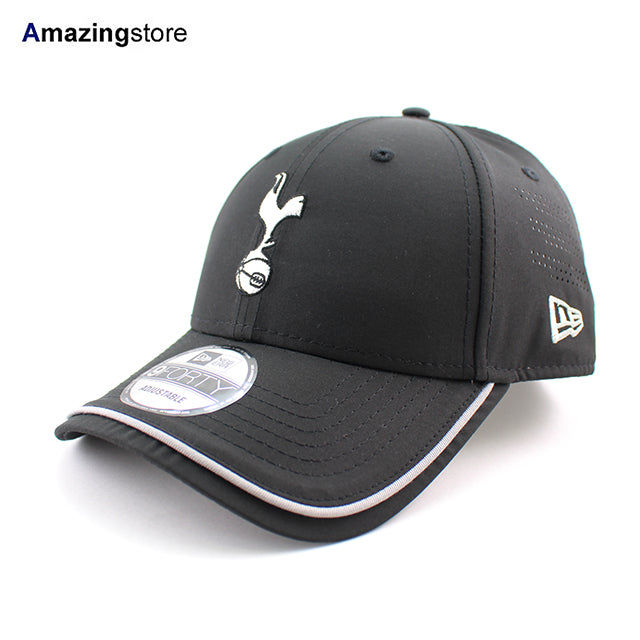 ニューエラ キャップ 9FORTY ストラップバック トッテナム ホットスパー FC PREMIER LEAGUE PERFORATED STRAPBACK CAP BLACK