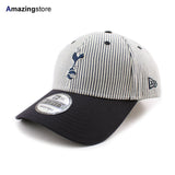 ニューエラ キャップ 9FORTY ストラップバック トッテナム ホットスパー FC PREMIER LEAGUE CONTRAST PINSTRIPE STRAPBACK CAP IVORY NAVY