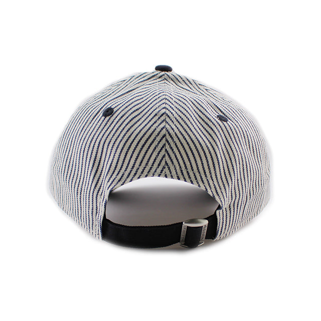 ニューエラ キャップ 9FORTY ストラップバック トッテナム ホットスパー FC PREMIER LEAGUE CONTRAST PINSTRIPE STRAPBACK CAP IVORY NAVY