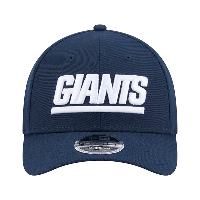 ニューエラ キャップ 9FORTY M-CROWN A-FRAME ニューヨーク ジャイアンツ NFL SNAPBACK CAP NAVY