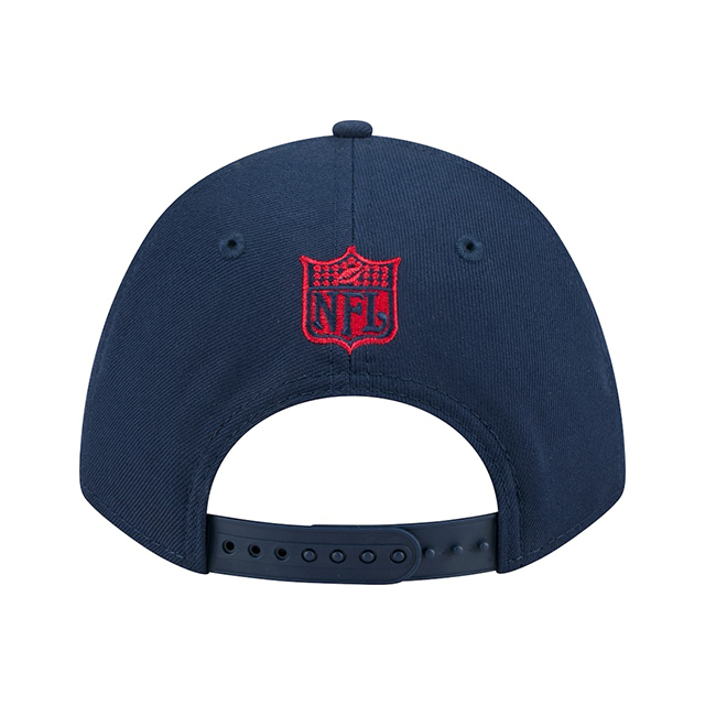 ニューエラ キャップ 9FORTY M-CROWN A-FRAME ニューヨーク ジャイアンツ NFL SNAPBACK CAP NAVY