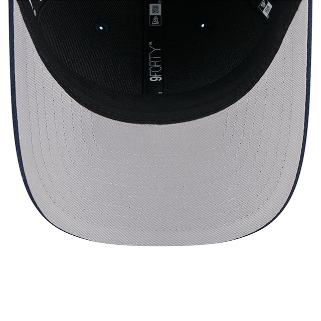 ニューエラ キャップ 9FORTY M-CROWN A-FRAME ニューヨーク ジャイアンツ NFL SNAPBACK CAP NAVY