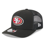 ニューエラ キャップ 9SEVENTY ストレッチ スナップバック サンフランシスコ フォーティーナイナーズ NFL MESH STRETCH SNAPBACK CAP BLACK