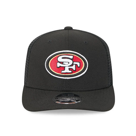 ニューエラ キャップ 9SEVENTY ストレッチ スナップバック サンフランシスコ フォーティーナイナーズ NFL MESH STRETCH SNAPBACK CAP BLACK