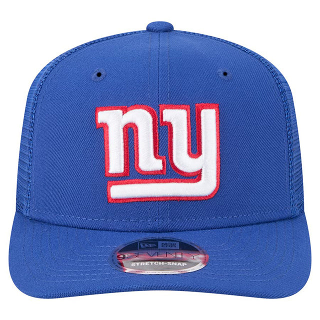 ニューエラ キャップ 9SEVENTY ストレッチ スナップバック ニューヨーク ジャイアンツ NFL MESH STRETCH SNAPBACK CAP BLUE
