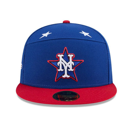2025 MLB オールスターワークアウトモデル ニューエラ キャップ 59FIFTY ニューヨーク メッツ 2025 MLB ALL-STAR GAME WORKOUT SPLIT PANEL FITTED CAP ROYAL BLUE