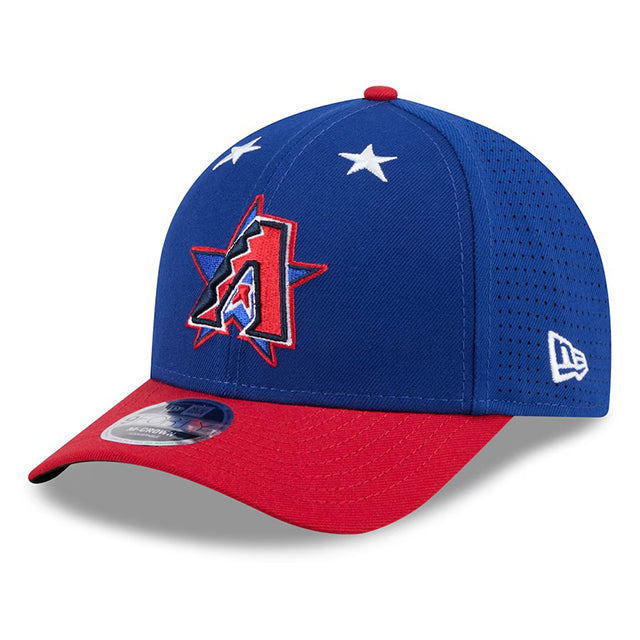 2025 MLB オールスターワークアウトモデル ニューエラ 9FORTY M-CROWN スナップバック アリゾナ ダイヤモンドバックス 2025 MLB ALL-STAR GAME WORKOUT SNAPBACK CAP BLUE