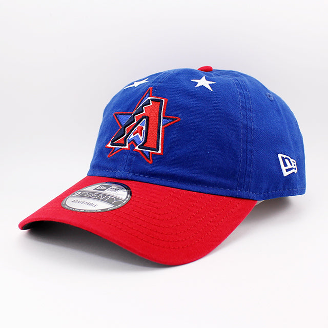 2025 MLB オールスターワークアウトモデル ニューエラ 9TWENTY ストラップバック アリゾナ ダイヤモンドバックス 2025 MLB ALL-STAR GAME WORKOUT STRAPBACKCAP LIGHT ROYAL