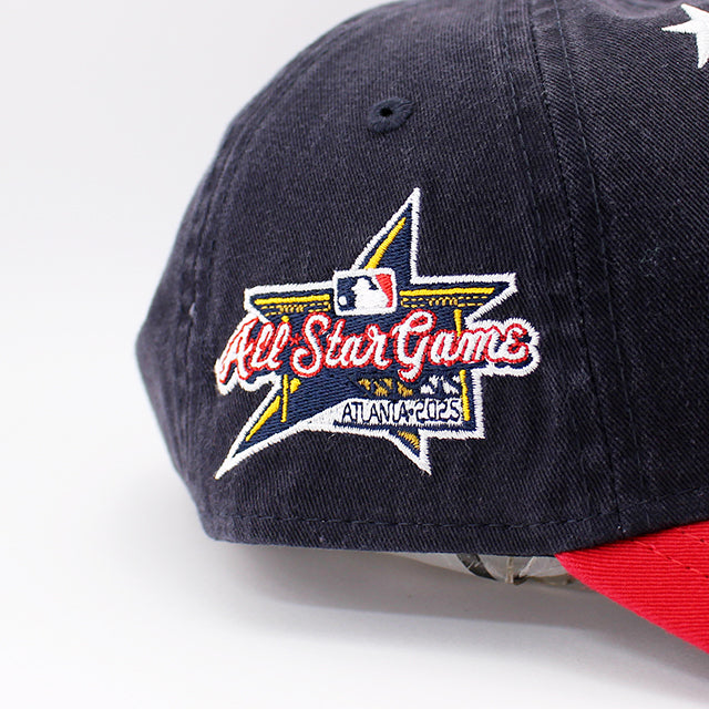 2025 MLB オールスターワークアウトモデル ニューエラ 9TWENTY ストラップバック シアトル マリナーズ 2025 MLB ALL-STAR GAME WORKOUT STRAPBACKCAP NAVY