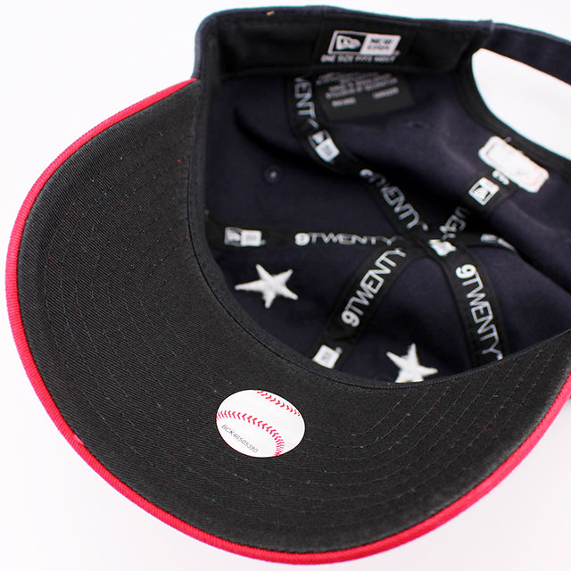 2025 MLB オールスターワークアウトモデル ニューエラ 9TWENTY ストラップバック シアトル マリナーズ 2025 MLB ALL-STAR GAME WORKOUT STRAPBACKCAP NAVY