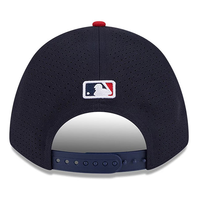 2025 MLB オールスターワークアウトモデル ニューエラ 9FORTY M-CROWN スナップバック ミネソタ ツインズ 2025 MLB ALL-STAR GAME WORKOUT SNAPBACK CAP NAVY