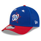 2025 MLB オールスターワークアウトモデル ニューエラ 9FORTY M-CROWN スナップバック ワシントン ナショナルズ 2025 MLB ALL-STAR GAME WORKOUT SNAPBACK CAP BLUE