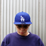 ニューエラ キャップ RC59FIFTY ロサンゼルス ドジャース MLB RETRO CROWN A-FRAME EASY FITTED CAP BLUE