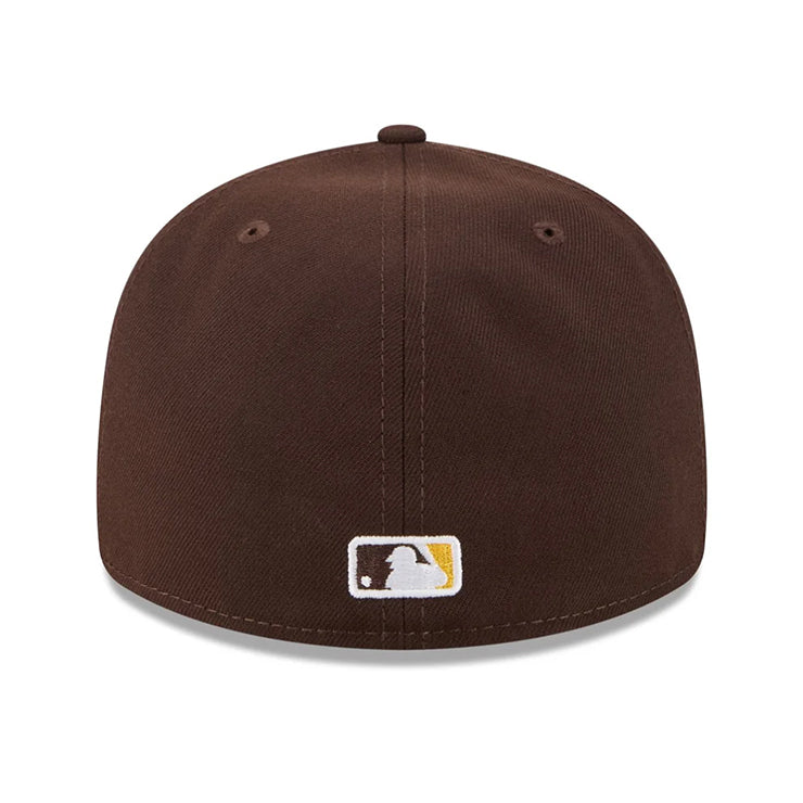 ニューエラ キャップ RC59FIFTY サンディエゴ パドレス MLB RETRO CROWN A-FRAME EASY FITTED CAP BROWN