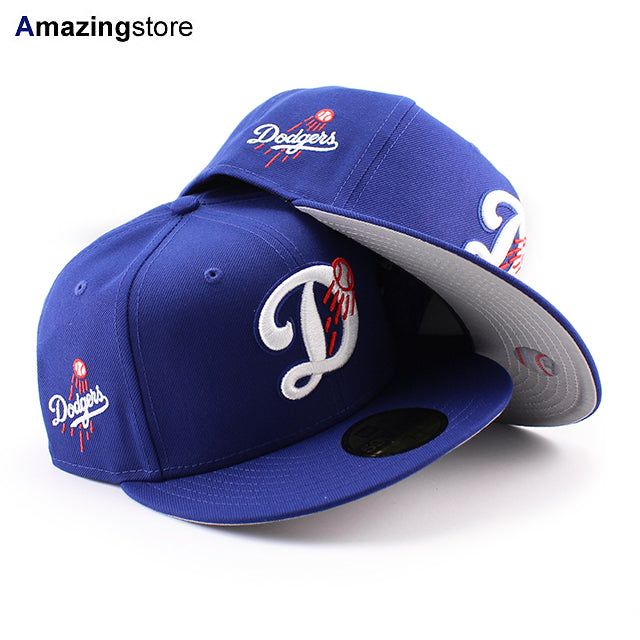 ニューエラ キャップ 59FIFTY ロサンゼルス ドジャース MLB DECEPTOR FITTED CAP ROYAL BLUE