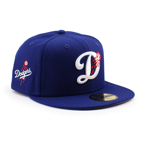 ニューエラ キャップ 59FIFTY ロサンゼルス ドジャース MLB DECEPTOR FITTED CAP ROYAL BLUE