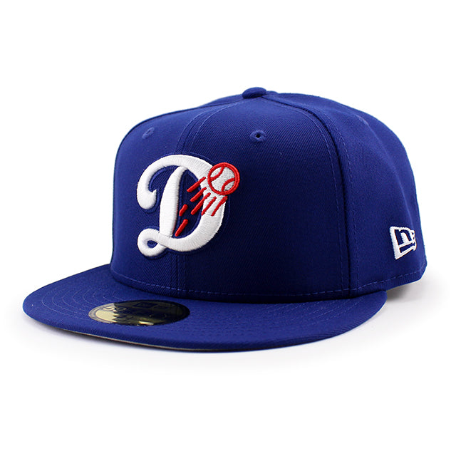 ニューエラ キャップ 59FIFTY ロサンゼルス ドジャース MLB DECEPTOR FITTED CAP ROYAL BLUE