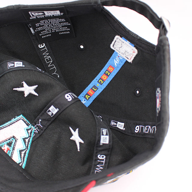 2025 MLB オールスターモデル ニューエラ 9TWENTY ストラップバック アリゾナ ダイヤモンドバックス 2025 MLB ALL-STAR GAME STRAPBACKCAP BLACK